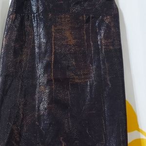 Terranova snake like metallic skirt. Never worn